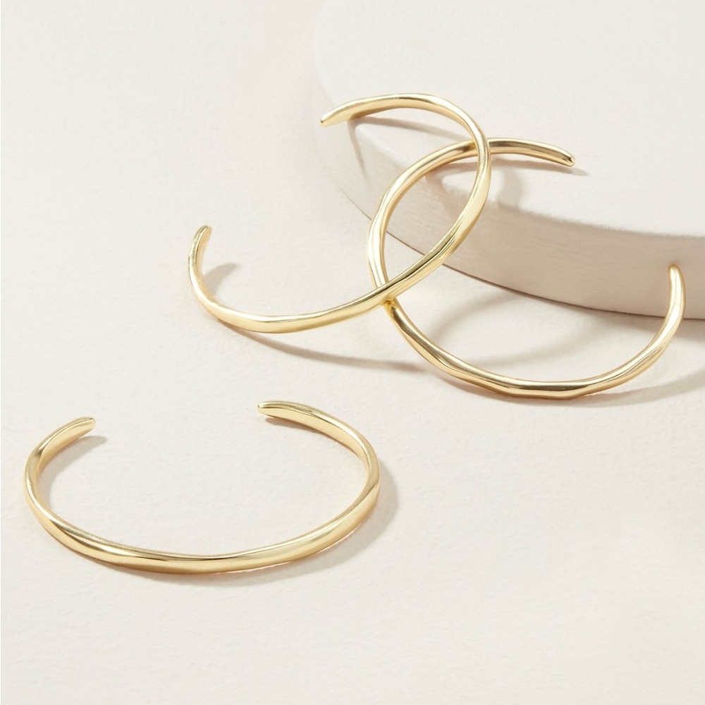 Stella and Dot Essential Hammered cuffs